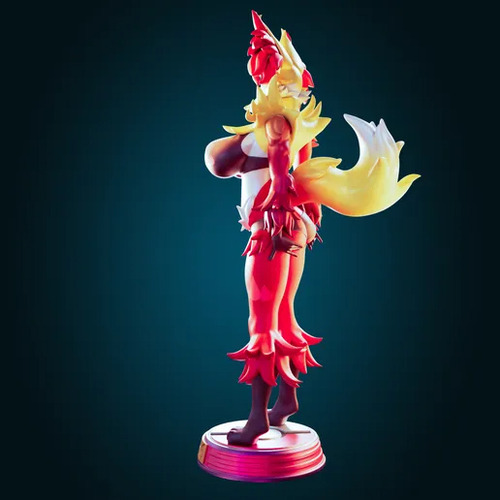 Figura Delphox Thicc V1 Escala 1/7