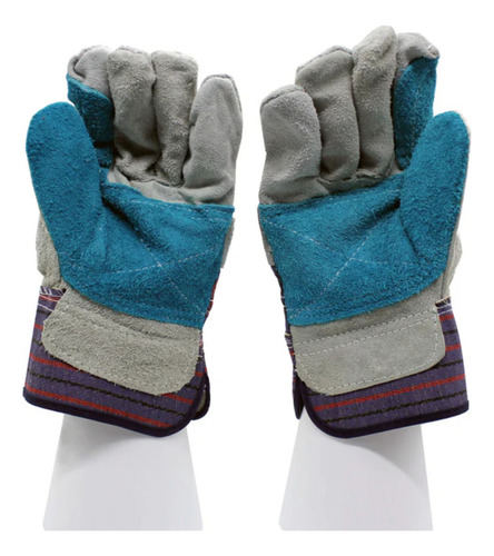 Pack 3 Pares Guantes De Carnaza Reforzado Payaso Maple Safe
