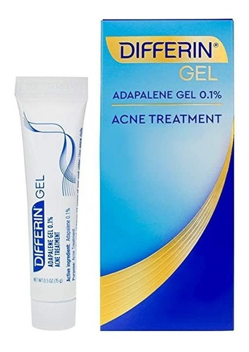 Differin Adapalene Gel 0.1% Tratamiento Acné, 0.03 Oz Tipo de piel Grasa