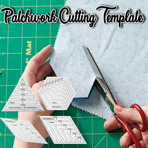 New Plantilla De Corte Z Patchwork, Regla De Corte