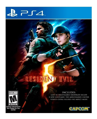 Juego Resident Evil 5 Ps4 Físico - Nuevo Original