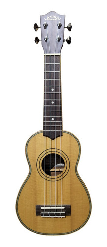 Ukelele Soprano Tapa Solida Lanikai Sps-s