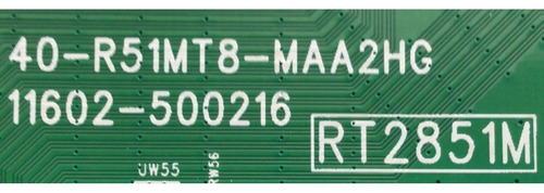 Main Original Tcl 30800-000559 30801-000517 55s451 (Usado)