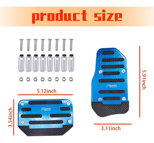 Kit De Cubiertas De Pedal De Transmisión Automática De Ugshy