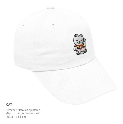 Gorra Minimalista  Cat / Gato  Candy Moly