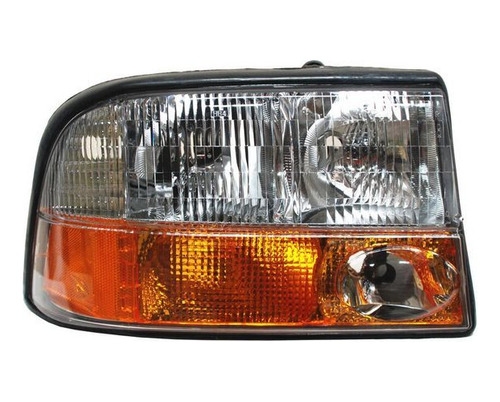 Faro Der Oldsmobile Bravada 1998-1999-2000-2001 C/niebla Tyc