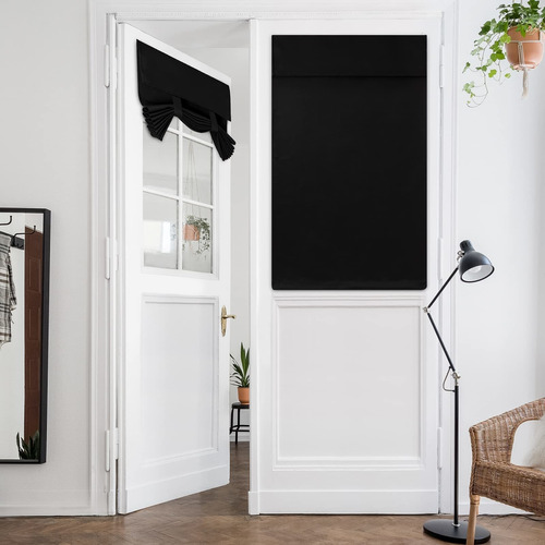 Homeideas - Cortinas Blackout Para Puerta Francesa O Puerta