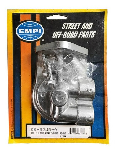 Adaptador Filtro Óleo Empi 00-9245-0 Motor Vw Ar Fusca