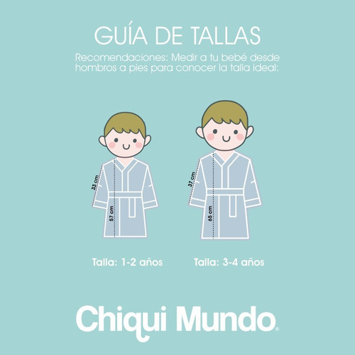 Bata De Baño Ultrasuave Niños. 1 A 4 Años. Varios Diseños.