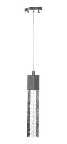 Candil Gamalux Star 1l Chip Led 3 Intensidades De Luz Cromo Estructura Plateado