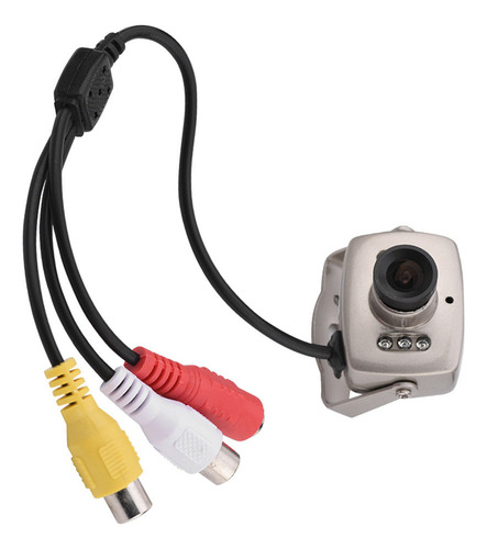 W Mini Cámara De Seguridad Cctv Cctv Con Cable De 6 Led,