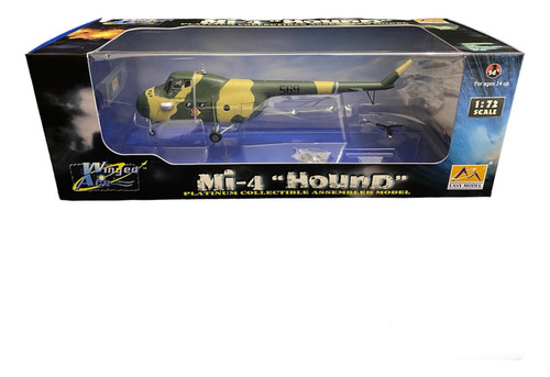 1:72 Easy Model Helicóptero Mi4 Hound East German Air Force