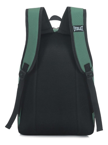 Mochila Urbana Everlast 16939 Color Verde Diseño De La Tela Lisa