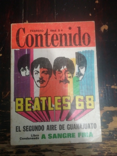 Revista Contenido Beatles Febrero 1968 