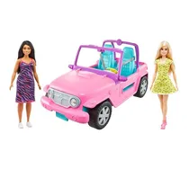 Comprar Barbie Carro Jeep Con 2 Muñecas Nuevo Y Original De Mattel