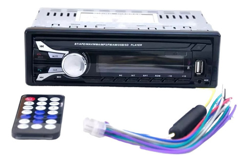 Radio Auto Bluethoot Panel Desmontable Aux Man Libre Control