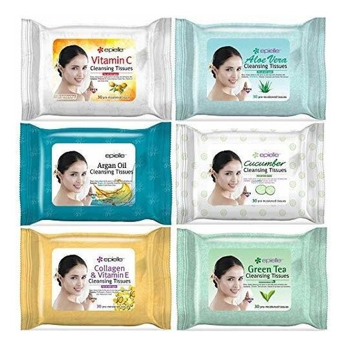 Toallitas - Epielle Og Makeup Remover Cleansing Wipes Ti