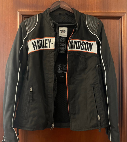 Campera De Moto Harley Davidson De Mujer Sin Uso Con Protect