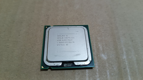 Procesador Intel Core 2 Duo E6300 1.86ghz/2m/1066 Lga 775