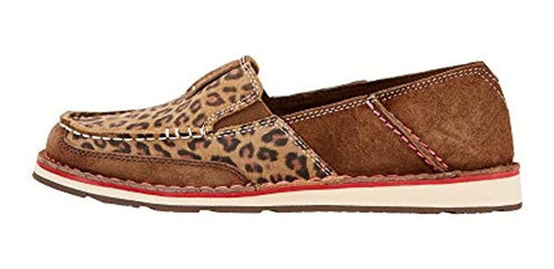 Zapatos Sin Cordones De Inspiracion Occidental, De Gamuza Y