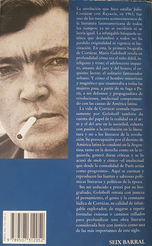 Libro Julio Cortazar La Biografía , Mario Goloboff (Usado)
