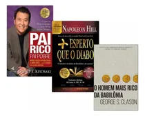 Comprar Pai Rico+ Homem Mais Rico Babilônia+ Mais Esperto Que Diabo