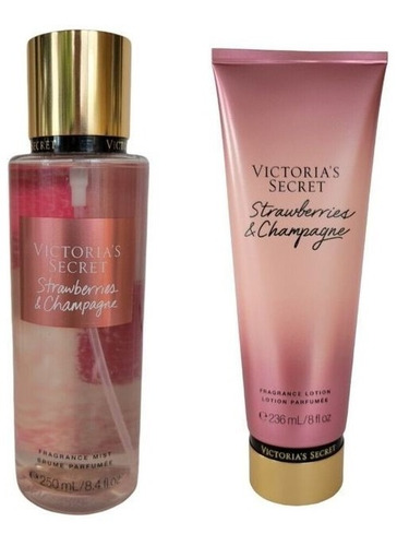 Body Mist Y Lotion Strawberry & Champagne Victorias Secret