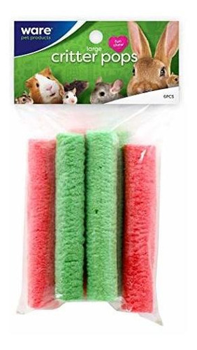 Ware Critter Pops / Arroz Pops Pequeños Animales Chew Trata 