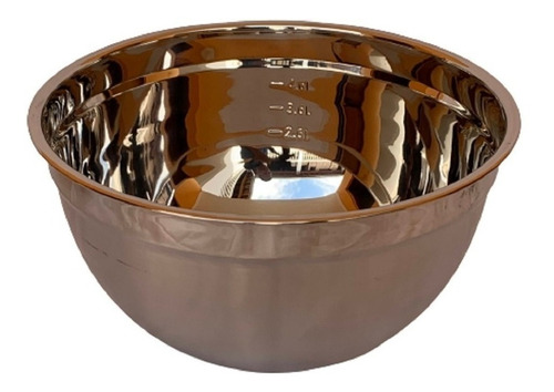 Tigela Funda Mixing Bowl Inox 30cm Cumbuca Saladeira