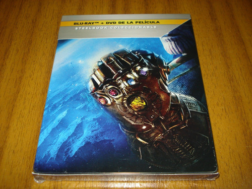 Steelbook Bluray+dvd Avengers / Infinity War (nuevo Sellado)