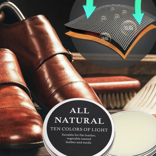 Acondicionador De Cuero Betún De Cuero Para Zapatos Cuidado