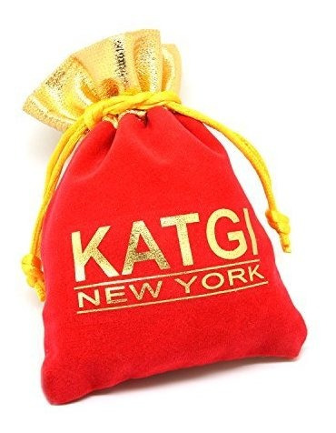 Katgi Moda Chapado En Oro Blanco Pulsera Brazalete De Las