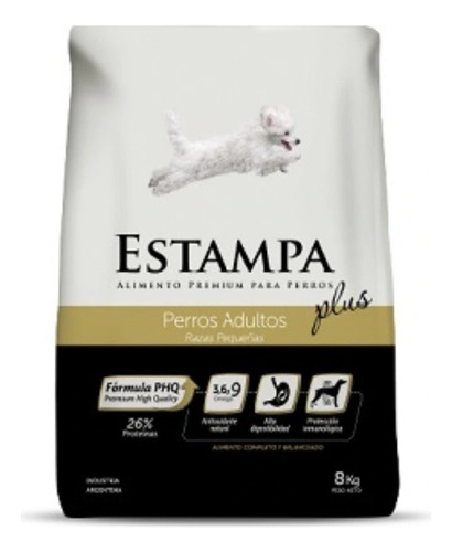 Alimento Estampa Perro Adulto Raza Pequeña 8kg + Golosinas