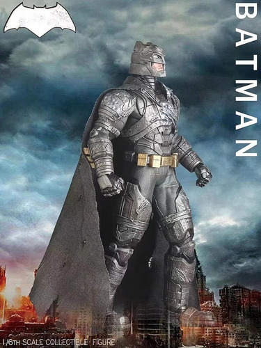 Figura Colección Ben Affleck Batman Vs Superman Estatua 30cm