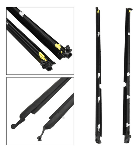 Na01-58-810f, Sellos De Burlete Para Ventana De Vidrio De