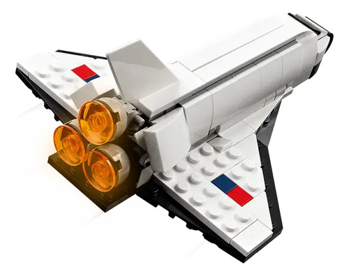 Lego 31134 - 3 En 1 Nave Espacial Transbordador 144 Pcs