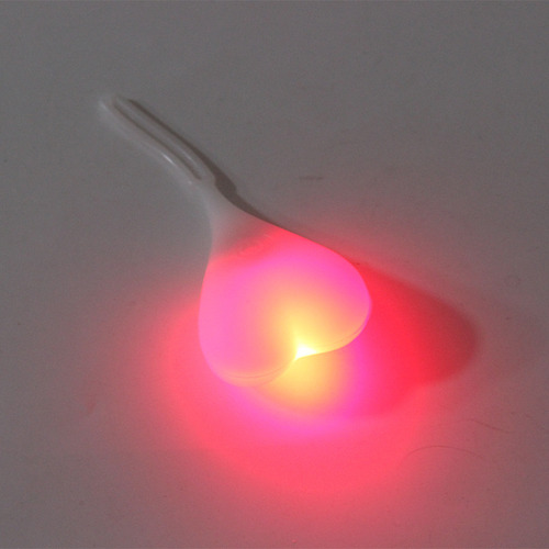 Bola De Silicona En Forma De Corazón Luz Led Luz Trasera De Bicicleta Luz De Emergencia Fuego Impermeable Asiento De Bicicleta Huevo Luz De Noche