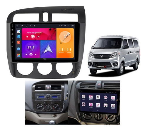 Autoradio Android Changan Minivan New Van 2010-2023 + Cámara