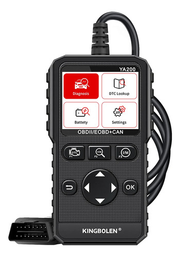 Escáner Para Auto Ya200 Obd2 Función Completa Prueba Voltaje