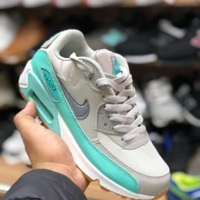 air max 90 cinza e verde agua air max 90 cinza e verde agua