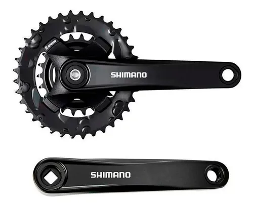 Plato biela de bicicleta Shimano PEDIVELA SHIMANO ALTUS FC MT101