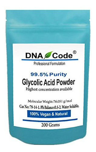 Mascarillas - Dna Code- Diy Glycolic Crystal Powder 99.5% Pu