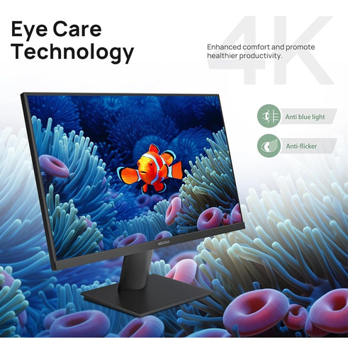 Monitor Koorui 27 4k Uhd Ips Hdr10, Vesa, 90% Dci-p3