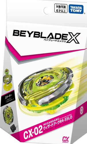 Beyblade X Takara Tomy Cx-02 Wizard Arc Starter (Usado)