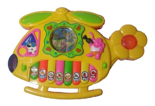 Juguete Piano Musical Con Luces Canciones Musica Niñas Bebes