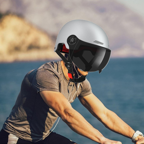 Cascos De Bicicleta Con Visera - Cascos De Moto Abiertos,