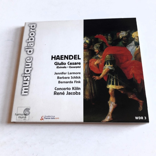 Cd   Handel  Giulio Cesare   Extractos   Edición Alemana