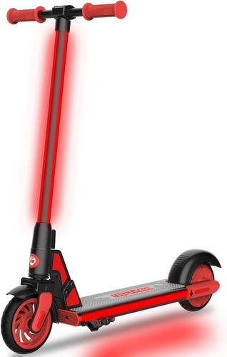 Scooter Electrico Para Niños Diseños Led Color Rojo Gotrax