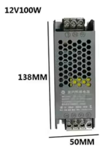 Fuente De Alimentacion Iluminacion Led 12v 100w