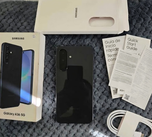 Samsung A36 5g 128gb Libre Negro (Nuevo con caja abierta)